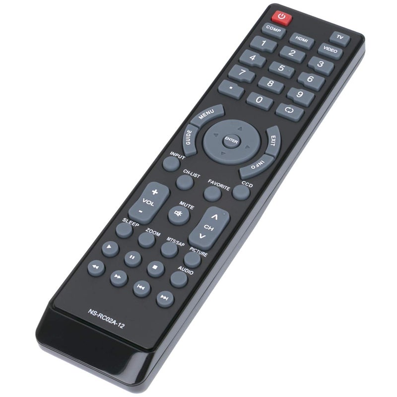 Beyution New NS-RC02A-12 Remote fit for Insignia TV NS-15E720A12 NS-19E720A12 NS-22E730A12 NS-24E730A12 NS-32E740A12 NS-37L760A12 NS-42E760A12 NS-42L780A12 NS-46L780A12 NS-55L780A12 NS-46E790A12 NS-55E790A12 - Image 3